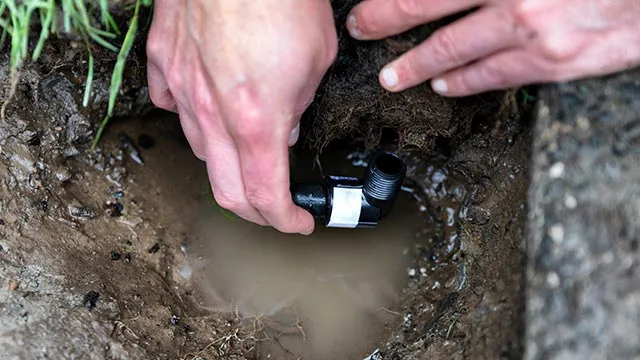 Irrigation repairs in Bondurant, IA.